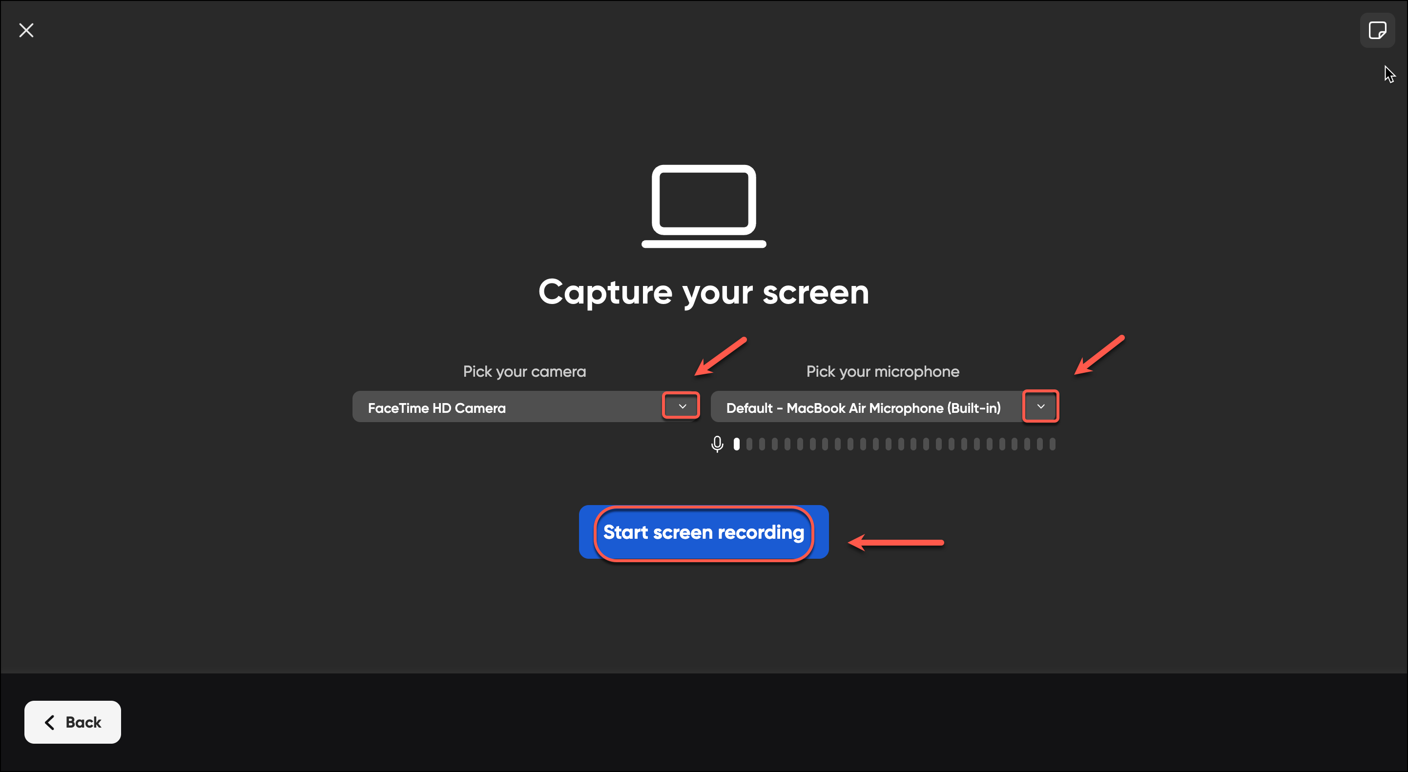 Flip video recording options eLearning University of Queensland